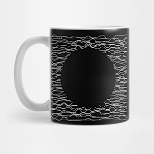 moon geometric lines design Mug